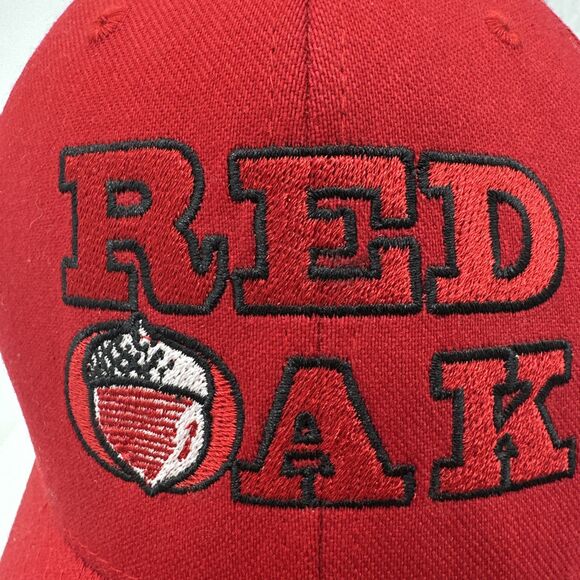 Red Oak Beer Wrapback Baseball Cap Hat small/med size - Picture 2 of 9